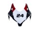 2008-2011 Honda CBR1000RR Motorcycle Fairings - White Red Glossy Black Racing 24 Canada Websites
