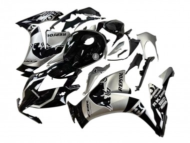 2012-2016 Honda CBR1000RR Motorcycle Fairings - Silver Glossy Black Repsol Red Bull Canada Websites