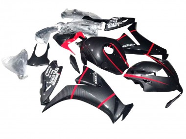 2012-2016 Honda CBR1000RR Motorcycle Fairings - Black Carbon Fiber Red Canada Websites