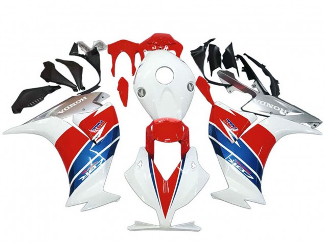 2012-2016 Honda CBR1000RR Motorcycle Fairings - White Silver Blue Red Canada Websites