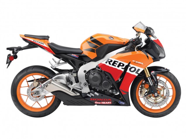2012-2016 Honda CBR1000RR Motorcycle Fairings - Orange White Red Repsol Canada Websites