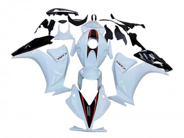 2012-2016 Honda CBR1000RR Motorcycle Fairings - White Glossy Black Canada Websites