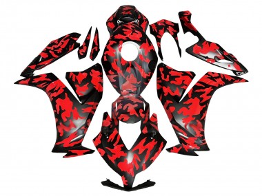 2012-2016 Honda CBR1000RR Motorcycle Fairings - Red Glossy Black Canada Websites