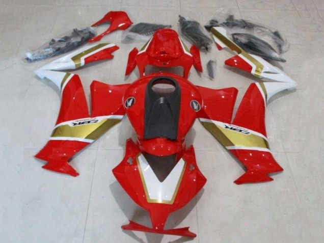 2012-2016 Honda CBR1000RR Motorcycle Fairings - White Red Gold Canada Websites