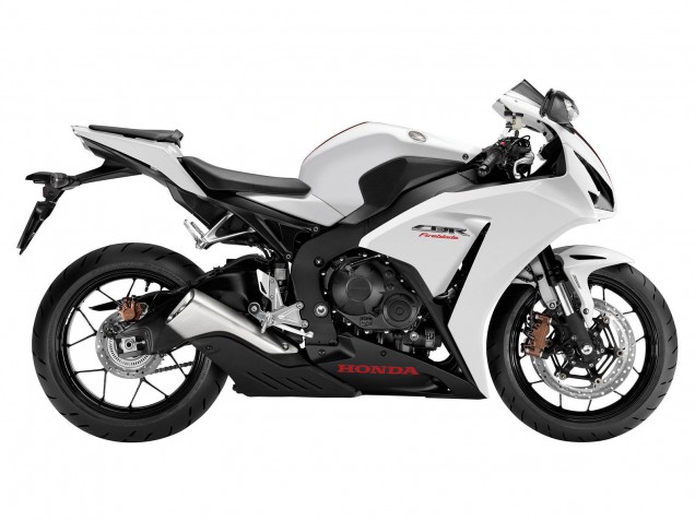 2012-2016 Honda CBR1000RR Motorcycle Fairings - White Matte Black Canada Websites
