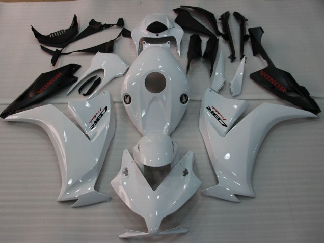 2012-2016 Honda CBR1000RR Motorcycle Fairings - White Matte Black Canada Websites