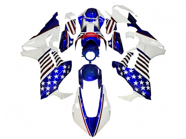 2017-2023 Honda CBR1000RR Motorcycle Fairings - White Blue Red Star Canada Websites