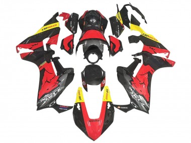 2017-2023 Honda CBR1000RR Motorcycle Fairings - Red Yellow Black Carbon Fiber Canada Websites