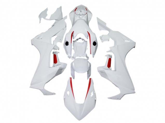 2017-2023 Honda CBR1000RR Motorcycle Fairings - White with Red Line Canada Websites