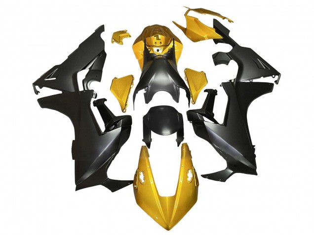 2017-2023 Honda CBR1000RR Motorcycle Fairings - Gold Matte Black Canada Websites