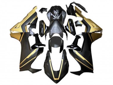 2017-2023 Honda CBR1000RR Motorcycle Fairing - Gold Matte Black Canada Websites