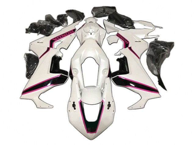 2017-2023 Honda CBR1000RR Motorcycle Fairing - White Pink Glossy Black Canada Websites