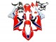 2017-2023 Honda CBR1000RR Motorcycle Fairing Kits - White Red Blue Canada Websites