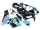 2003-2004 Honda CBR600RR Motorcycle Fairings - Light Blue Red Glossy Black Dunlop Canada Websites
