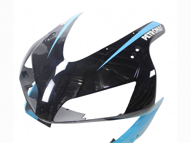 2003-2004 Honda CBR600RR Motorcycle Fairings - Light Blue Red Glossy Black Dunlop Canada Websites