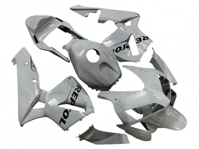 2003-2004 Honda CBR600RR Motorcycle Fairings - Silver Black Repsol Canada Websites
