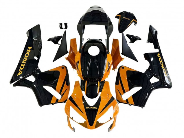 2003-2004 Honda CBR600RR Motorcycle Fairings Kits - Orange White Red Glossy Black Repsol Canada Websites
