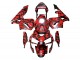 2003-2004 Honda CBR600RR Motorcycle Fairings - Black Red Grey Camouflage Canada Websites