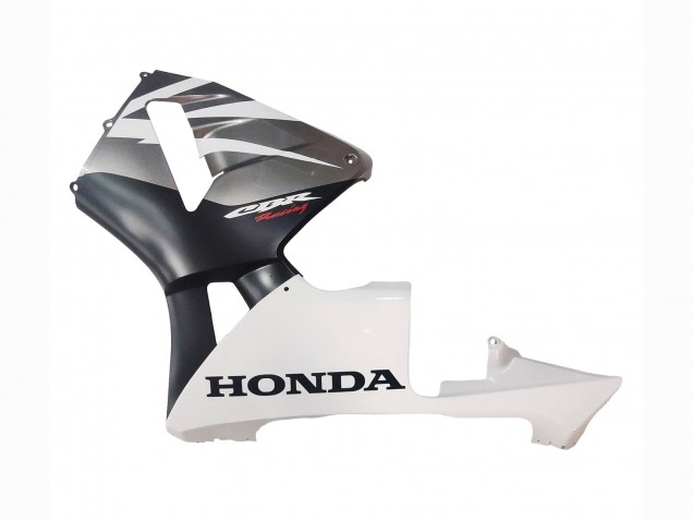 2003-2004 Honda CBR600RR Motorcycle Fairings - White Matte Black Racing Canada Websites