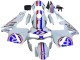 2003-2004 Honda CBR600RR Motorcycle Fairings - White Red Blue Canada Websites