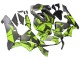 2003-2004 Honda CBR600RR Motorcycle Fairings - Yellow Matte Black Canada Websites