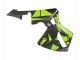 2003-2004 Honda CBR600RR Motorcycle Fairings - Yellow Matte Black Canada Websites