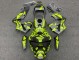 2003-2004 Honda CBR600RR Motorcycle Fairings - Yellow Matte Black Canada Websites