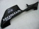 2005-2006 Honda CBR600RR Motorcycle Fairings - Glossy Black Grey Flame Canada Websites
