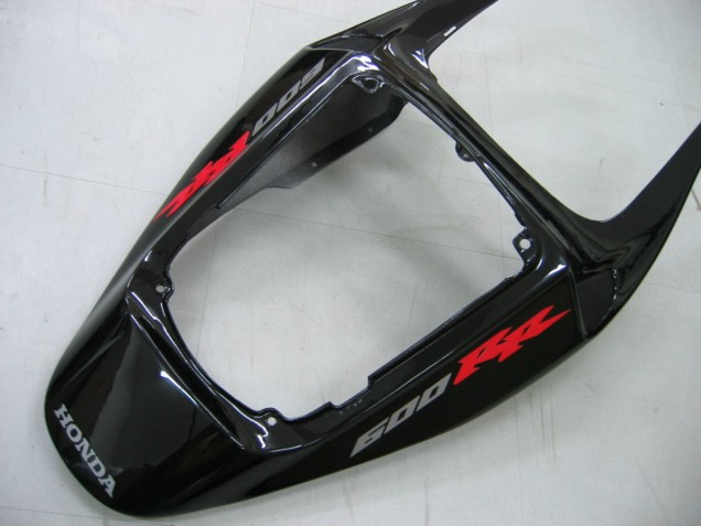 2005-2006 Honda CBR600RR Motorcycle Fairings - Glossy Black Grey Flame Canada Websites