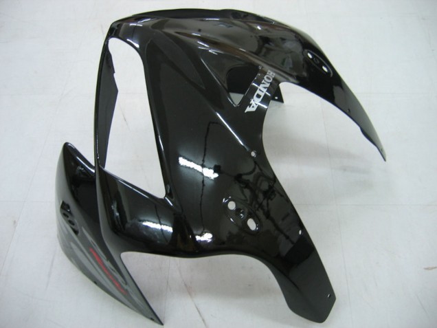 2005-2006 Honda CBR600RR Motorcycle Fairings - Glossy Black Grey Flame Canada Websites