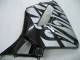 2005-2006 Honda CBR600RR Motorcycle Fairings - Glossy Black Grey Flame Canada Websites