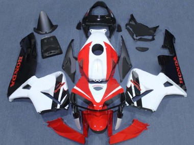 2005-2006 Honda CBR600RR Motorcycle Fairings - Red White Black Canada Websites