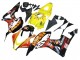 2007-2008 Honda CBR600RR Motorcycle Fairings - Yellow Orange Glossy Black Rossi Repsol Canada Websites