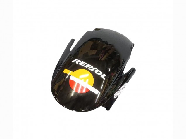 2007-2008 Honda CBR600RR Motorcycle Fairings - Yellow Orange Glossy Black Rossi Repsol Canada Websites