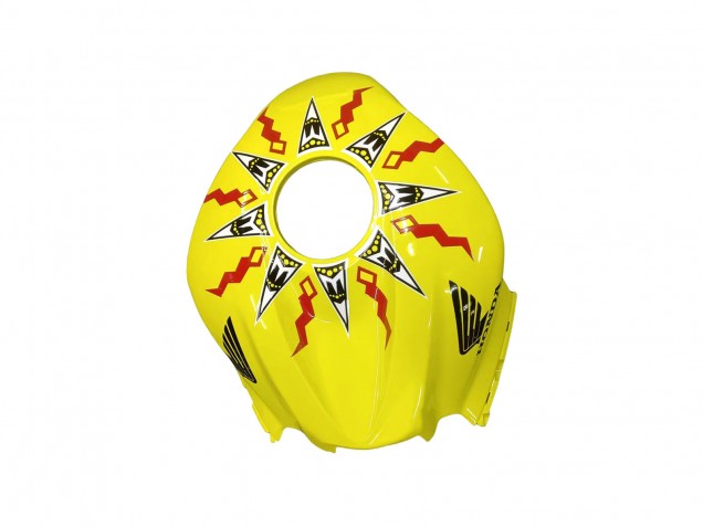 2007-2008 Honda CBR600RR Motorcycle Fairings - Yellow Orange Glossy Black Rossi Repsol Canada Websites