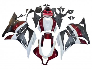 2009-2012 Honda CBR600RR Motorcycle Fairings - White Red Matte Black Canada Websites