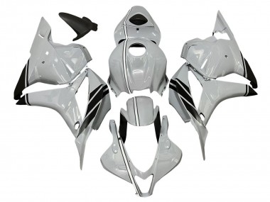 2009-2012 Honda CBR600RR Motorcycle Fairings - Glossy Grey Black Canada Websites