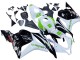 2009-2012 Honda CBR600RR Motorcycle Fairings - White Green Glossy Black Hannspree Canada Websites