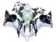 2009-2012 Honda CBR600RR Motorcycle Fairings - White Green Glossy Black Hannspree Canada Websites