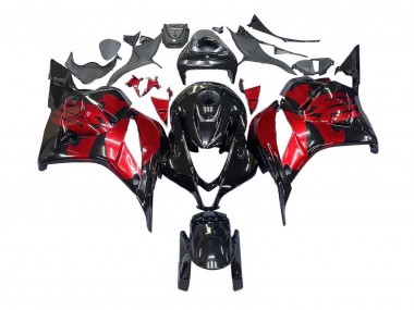 2009-2012 Honda CBR600RR Motorcycle Fairings - Red Glossy Black Canada Websites