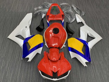 2009-2012 Honda CBR600RR Motorcycle Fairings - White Blue Yellow Red Canada Websites