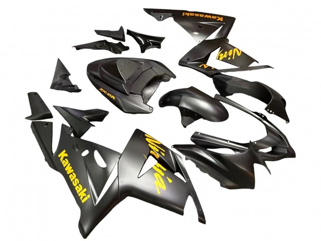 2004-2005 Kawasaki ZX10R Motorcycle Fairings - Black Ninja Canada Websites
