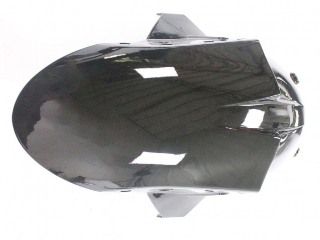 2004-2005 Kawasaki ZX10R Motorcycle Fairings - Black with Green Flame Ninja Canada Websites