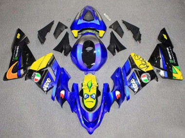 2004-2005 Kawasaki ZX10R Motorcycle Fairing - Green Black Ninja Canada Websites