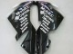 2004-2005 Kawasaki ZX10R Motorcycle Fairings - White Black West Ninja Canada Websites