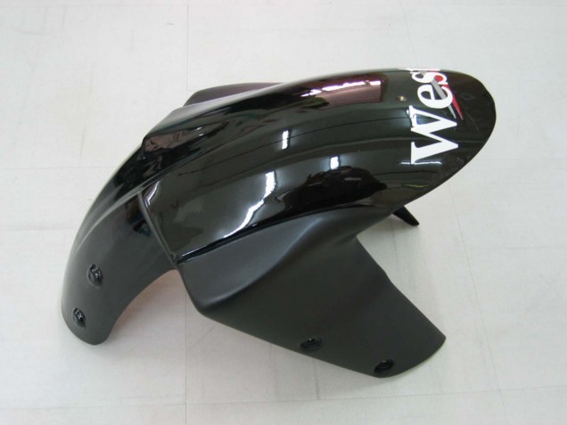 2004-2005 Kawasaki ZX10R Motorcycle Fairings - White Black West Ninja Canada Websites