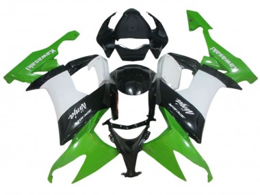 2006-2007 Kawasaki ZX10R Motorcycle Fairing - Green White Black Canada Websites