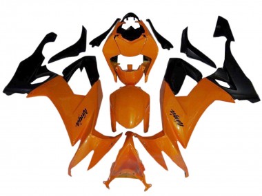 2008-2010 Kawasaki ZX10R Motorcycle Fairings - Orange Black Canada Websites