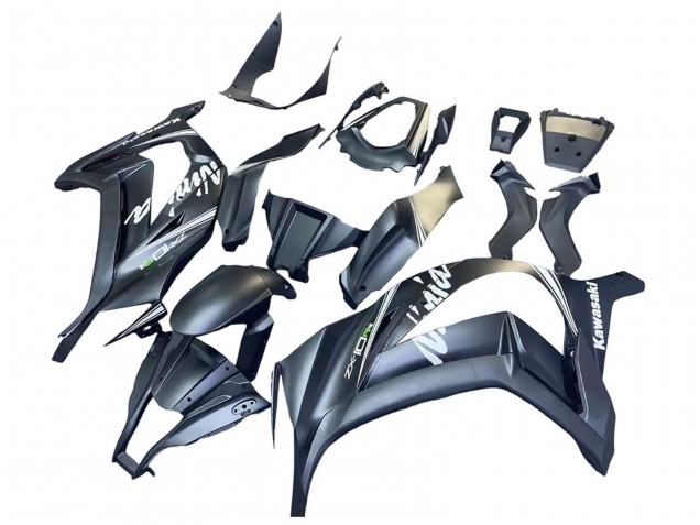 2011-2015 Kawasaki ZX10R Motorcycle Fairings - Matte Grey White Green Canada Websites