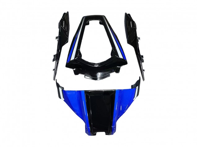 2011-2015 Kawasaki ZX10R Motorcycle Fairings - Blue White Glossy Black Canada Websites
